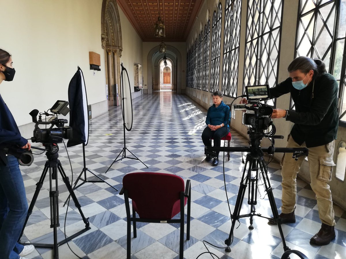 Un placer compartir experiencias con <a href="/marina68marina/">Marina Subirats</a>  en el maravilloso marco de la <a href="/UniBarcelona/">Universitat de Barcelona</a> . Un nuevo rodaje de <a href="/PatriarcadoDocu/">Patriarcado el Organismo nocivo</a> seguimos...  #ViolenciaMachista #Igualdad