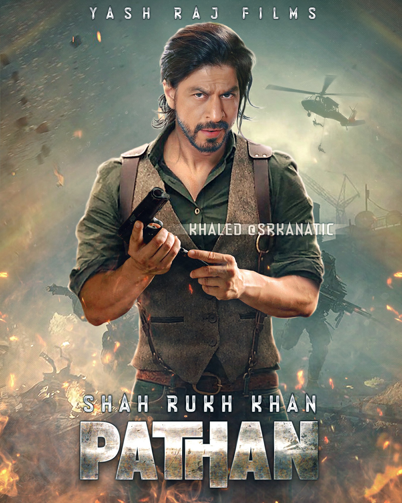 Khaled SRKanatic on Twitter: "Here is my latest #Pathan poster, I hope it lives up to your expectations. https://t.co/zNR68R8o81 https://t.co/XTY0kXMzoM" / Twitter