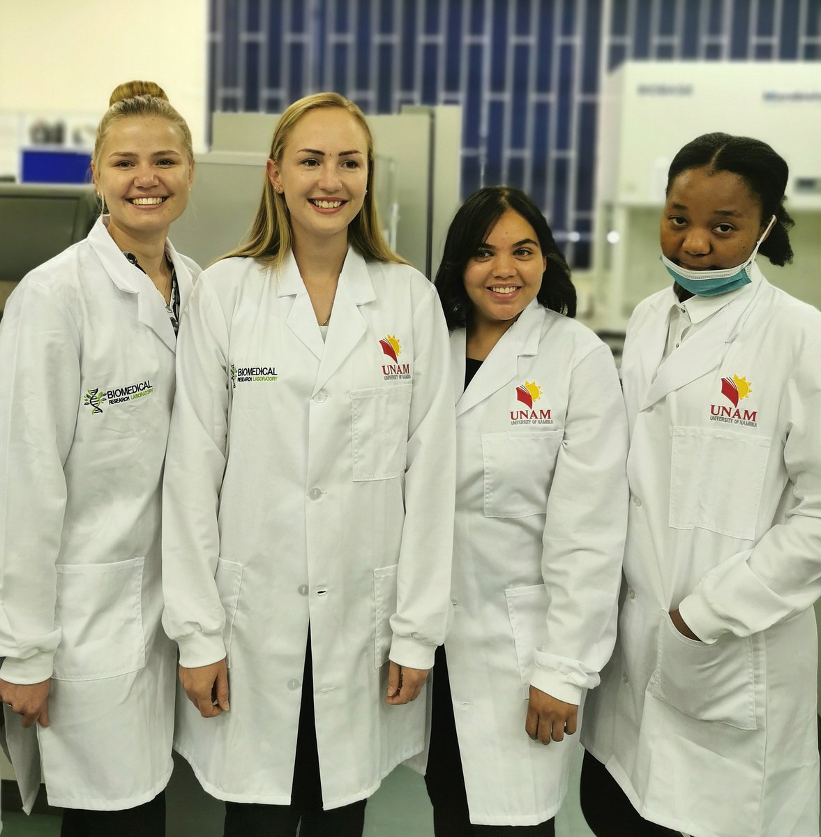 UNAM Biomedical Research Lab (@unam_biomedlab) on Twitter photo Help us celebrate the #classof2020 from <a href="/unam_biomedlab/">UNAM Biomedical Research Lab</a>, #COVID19 couldn't stop them! MSc medical entomology: <a href="/LilmisScientist/">❤︎₊ ⊹</a>, Tabeth Mwema, BSc Hons project students: <a href="/wennythfarmer/">wennyth 🌸</a> <a href="/ChristienaduPle/">Christiena du Plessis</a> <a href="/DaubVerena/">Verena Daub</a> Monica Hawala. Well done, we're so proud! #UNAMVirtualGraduation Help us celebrate the #classof2020 from <a href="/unam_biomedlab/">UNAM Biomedical Research Lab</a>, #COVID19 couldn't stop them! MSc medical entomology: <a href="/LilmisScientist/">❤︎₊ ⊹</a>, Tabeth Mwema, BSc Hons project students: <a href="/wennythfarmer/">wennyth 🌸</a> <a href="/ChristienaduPle/">Christiena du Plessis</a> <a href="/DaubVerena/">Verena Daub</a> Monica Hawala. Well done, we're so proud! #UNAMVirtualGraduation