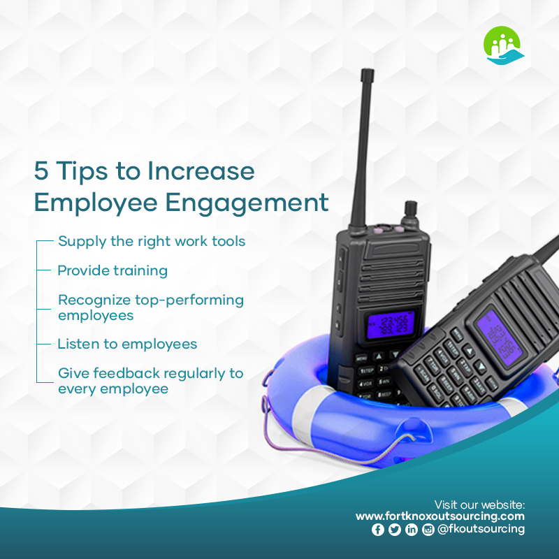 fkoutsourcing's tweet image. Employee engagement is a concept that is often ignored by many organizations. After hiring a candidate, companies do not plan any strategies or policies which can keep the employee enthusiastic about work. 

#FortKnoxOutsourcing #EmployeeTips #EmployeeEngagement