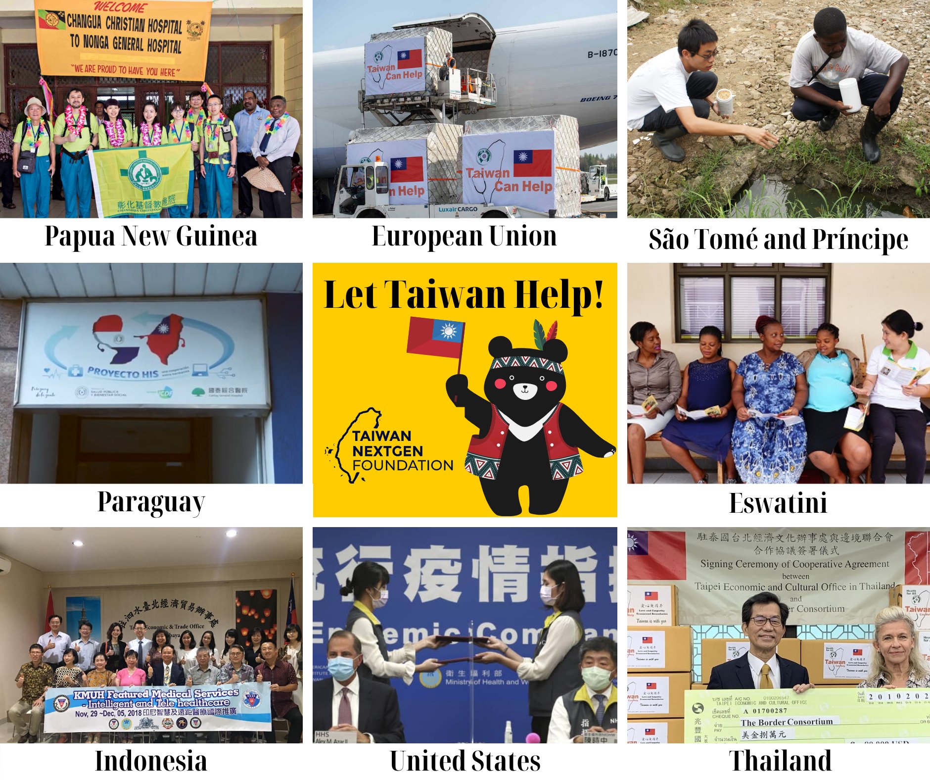 Taiwan NextGen Foundation 臺灣世代基金會 on Twitter: "#LetTaiwanHelp! Taiwan's