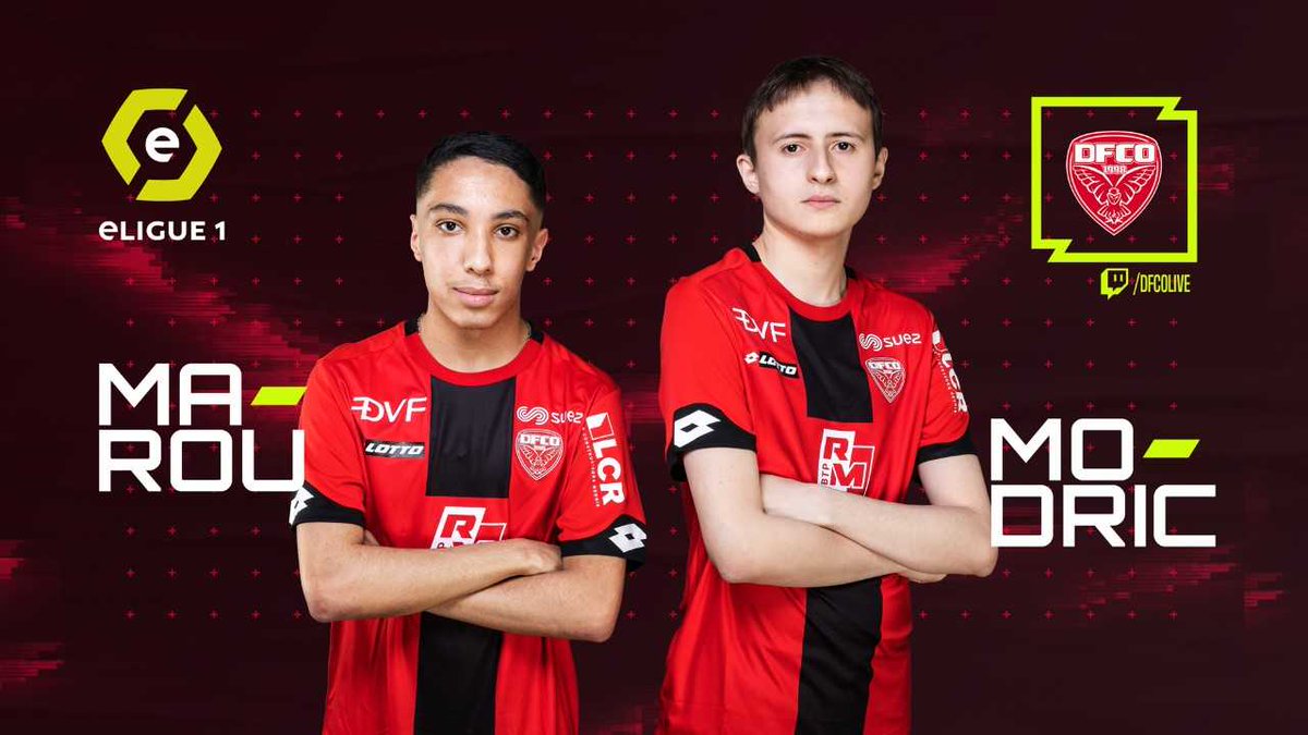 DFCO_Officiel's tweet photo. 🎮@ModricFIFA et @Marou10_ représenteront le #DFCO pour la @e_LIGUE_1 qui débute la semaine prochaine ❗️

Les détails ➡️https://t.co/zA0nbFZnTr

#eligue1 #DFCO https://t.co/7nUKzniTSs