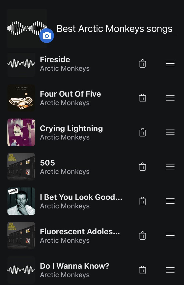 Arctic Monkeys, this was hard to rank as well 