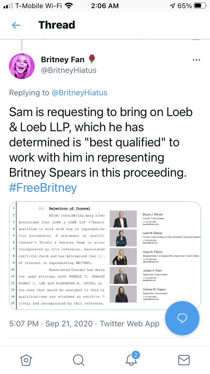 So, this is where I have ended. But I know I’ve uncovered something! The worst part…it’s put out to the public that “BRITNEY” requested Loeb and Loeb. But what if she didn’t and they are part of the (alleged) continued trafficking and use of conservatorship?? 