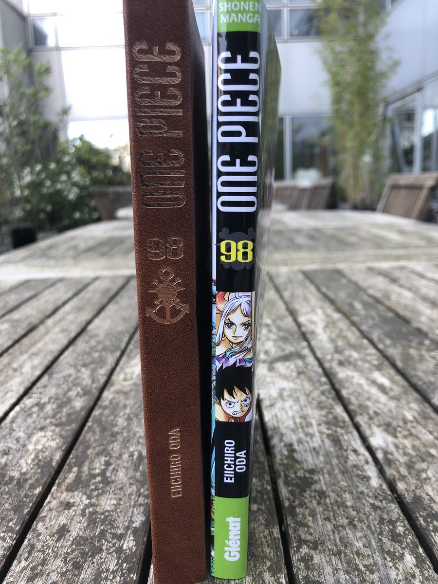 تويتر Glenat Manga على تويتر Il Est Enfin Au Bureau Decouvrez Le Tome 98 Collector De One Piece Sous Tous Les Angles T Co Ax5w42nvxy