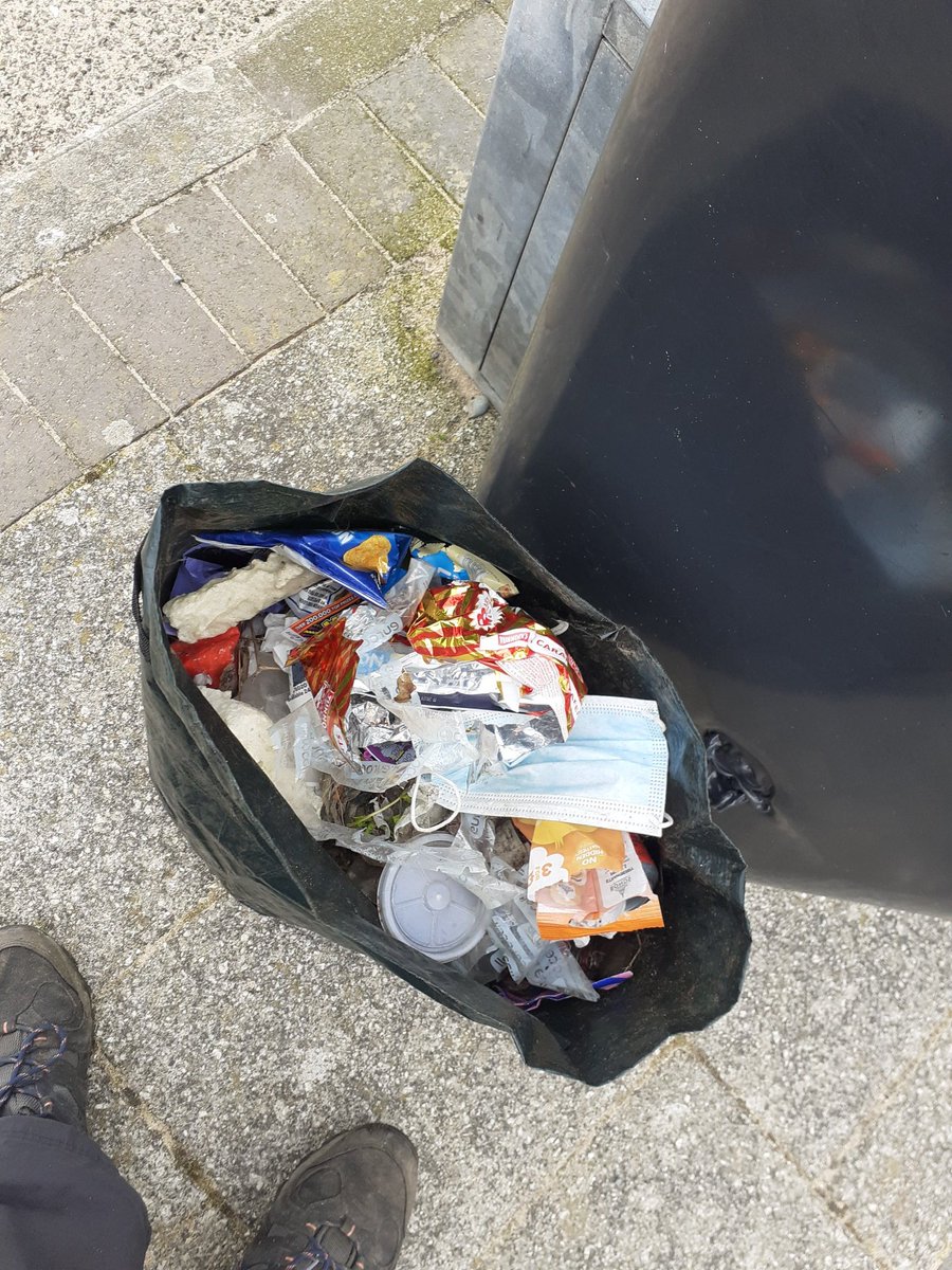 Morning walk along Benllech Beach and we collected 2 full bags of litter and cleaned the back of the public toilets. All now in the rightful place the council bins. Good start to our new home 🐕 <a href="/angleseycouncil/">Isle of Anglesey County Council</a> <a href="/VisitAnglesey/">Visit Anglesey</a> <a href="/BanksBenllech/">Banks Hardware Store</a>