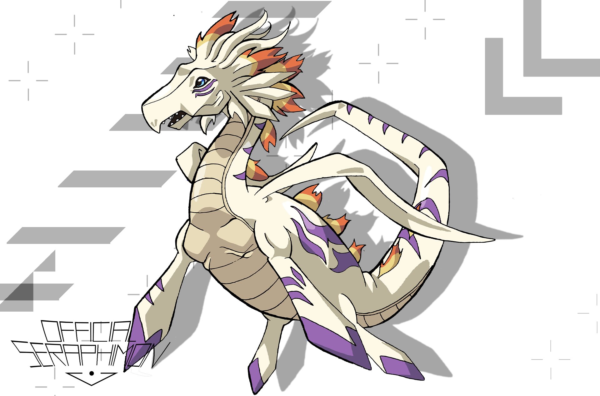 Officialseraphimon on Twitter: "○ My New art of Plesiomon Tri. #digimon  #digimontri https://t.co/dzJGprLU24" / Twitter