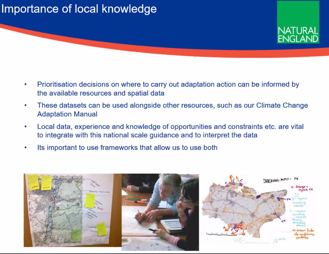 annika_clements's tweet photo. "All models are wrong"- but vital in targeting #HabitatRestoration, & once coupled with local knowledge become powerful. Brilliant talk by Sarah Taylor @NaturalEngland at the @NRN_NI #NatureRecoveryNetworksNI mapping webinar. Love application of ecological theory + climate info. https://t.co/6e9hO115Nx