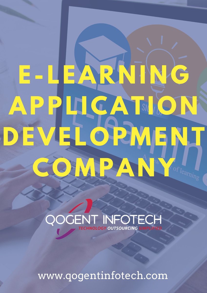 QogentInfotech's tweet image. eLearning application development company providing , eLearning software development, eLearning solutions,  web portals . Get free consultation from experts
bit.ly/32WWbCO
#ELearningApplicationDevelopment  #ELearningWebsiteDevelopment
#qogentinfotech
