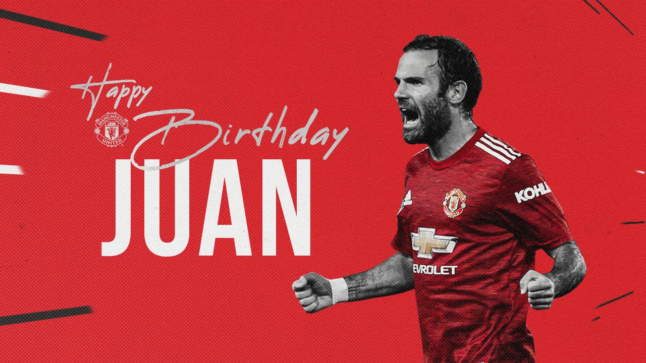 Happy Birthday to Juan Mata. 