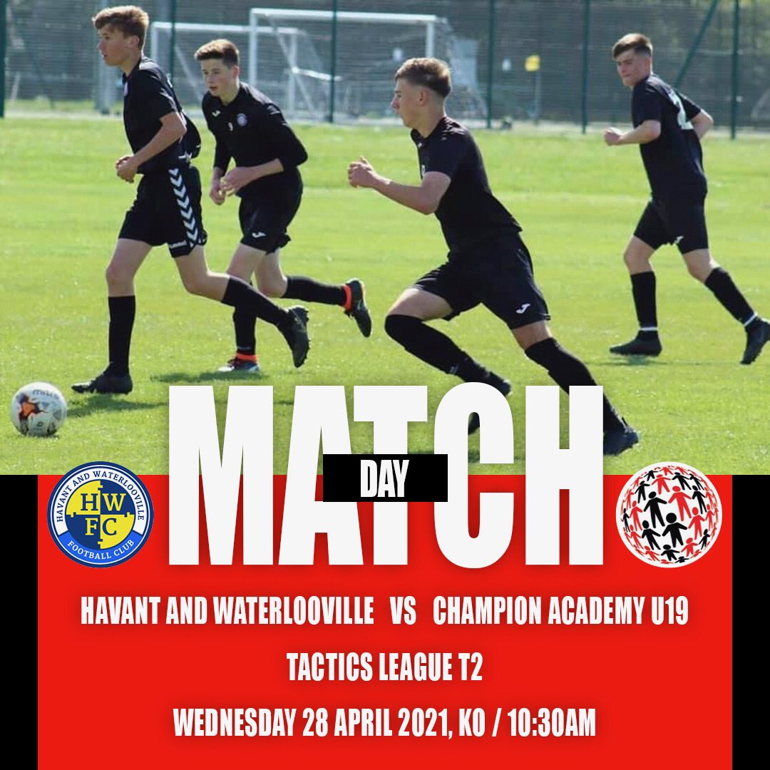 ChampionGoup's tweet image. Game day! 

Today we travel to @HWFCOfficial in the @TacticLeague #champion #fulltime #footballprogram