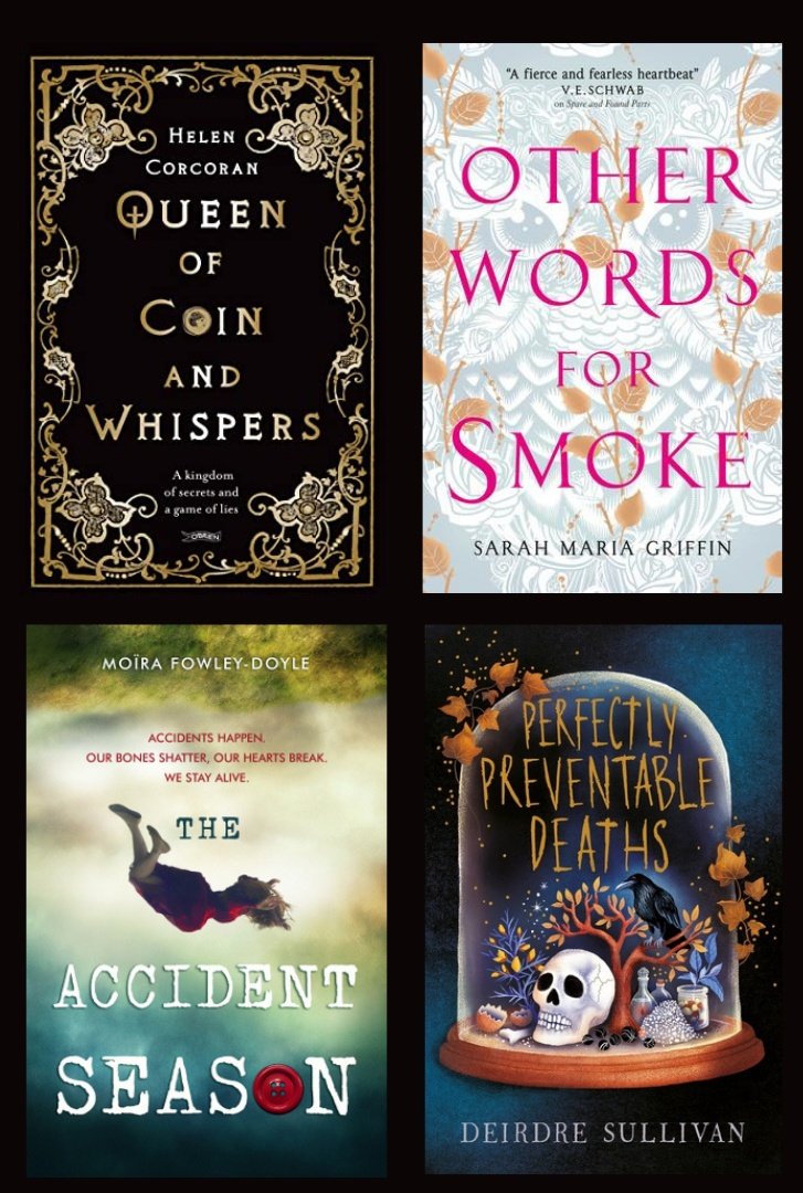 Day 28 of the  #ReadIrishWomenChallenge2021Fantasy night out! With  @propermiss  @griffski  @moirawithatrema  @hcorI really enjoyed reading these four YA books close together - all the vibes - so a magical, eery, and dramatic night out sounds super fun to my lockdown brain rn
