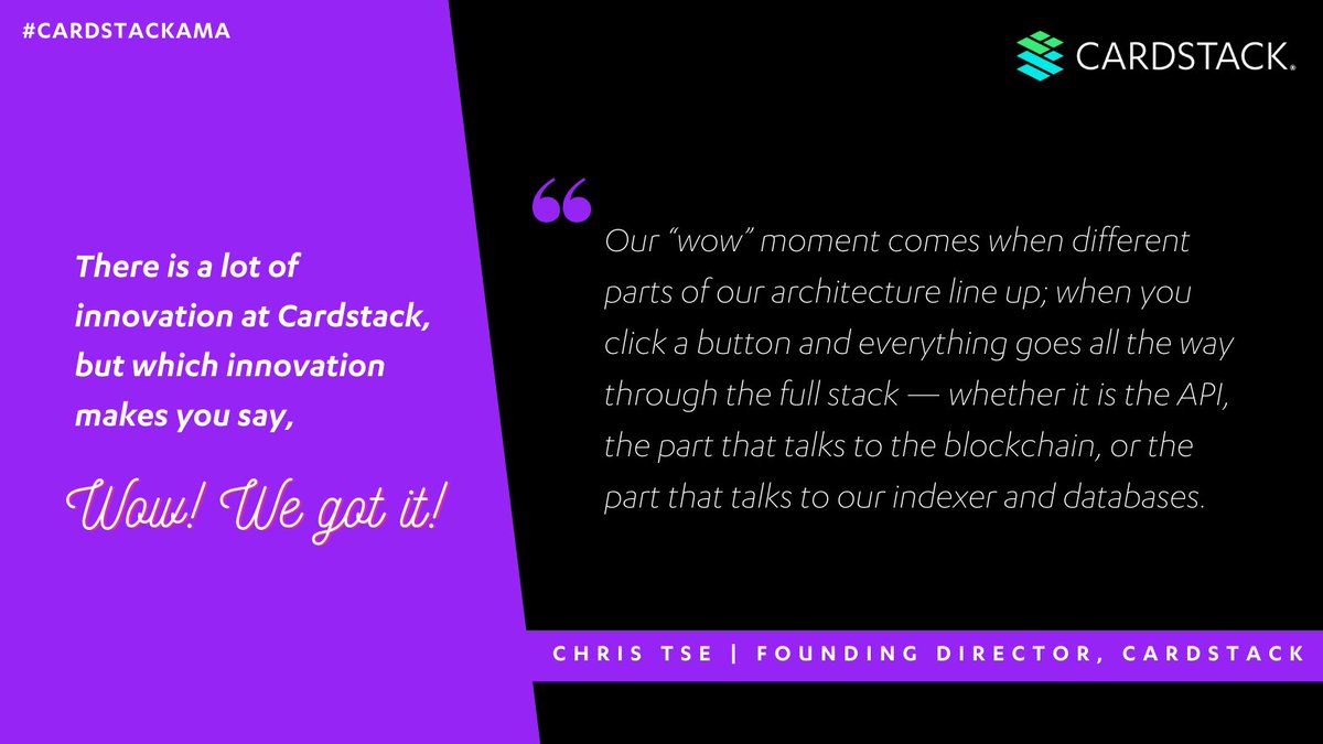 Cardstack tweet media