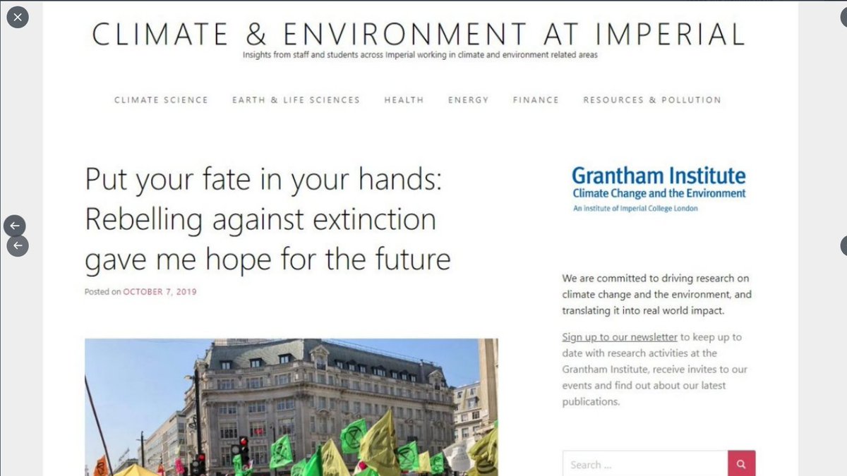 in funding the WWF, & academic institutions to spiv idea we should farms trees instead of sheep (when he's invested in wood/forestry), on record as saying he thinks Africa 'overpopulated' (patently isn't), & inciting eco activism to disrupt. WWF of course, engaged too on the