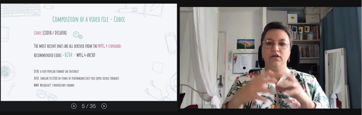 samiraibnelkaid's tweet photo. #VBROulu is now getting more technical..
What is a video exactly? @justine_lascar will tell you everything you need to know about it π©π»βπ»
#VideoBasedResearch #Multimodality #Geeking @LeaF_UniOulu https://t.co/DCF4LxippG