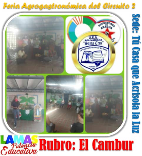 #QuedateEnCasa Feria Agro gastronómica del circuito 2, en nuestras instalaciones @ZE_Aragua @MPPEDUCACION <a href="/PtmsA/">PTMS Aragua</a> <a href="/leoalvacabrera/">Prof. Leonardo Alvarado</a> <a href="/GatoVolador454/">Erick Ramirez</a> <a href="/alcaldiadelamas/">Alcaldia de Lamas</a> <a href="/GobiernoAragua_/">Gobierno Aragua</a> <a href="/RMarcoTorres/">Rodolfo Marco Torres</a>