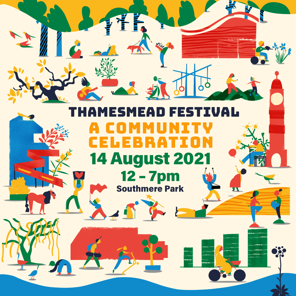 ThamesmeadLDN's tweet photo. Did you miss us? We’re excited to announce that our annual Thamesmead Festival is returning to Southmere Park on Saturday 14 August. Save the date! #TMFest
@seriouslive @thamesmeadldn https://t.co/jmkbvuON37
