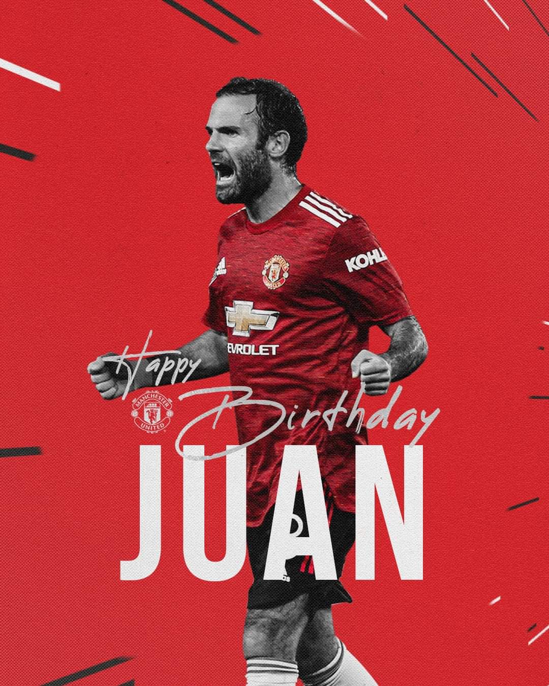 Birthday love to Juan Mata!   Happy birthday onemata 
