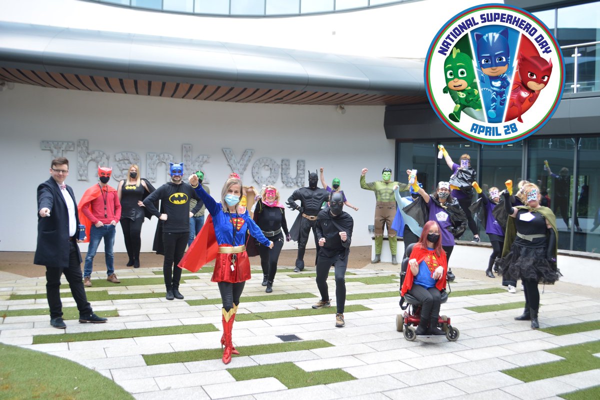 Just another day in the <a href="/caudwellkids/">Caudwell Children</a> office! 

Help us to celebrate National Superhero Day by doing a good deed and donating to help disabled children reach their full potential. 

justgiving.com/campaign/super… 

#PJmasksnationalsuperheroday