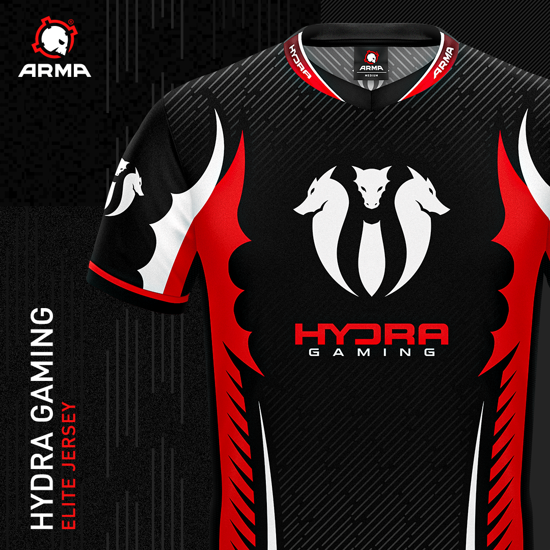 ARMAgg's tweet photo. There was only one thing left to complete @HydraGamingNA's revamp 🔥

With three jerseys to choose from, they have revamped their whole ARMA store!

Who's getting their new merch? 👇
https://t.co/dOhW5FtTbg https://t.co/yvuzOoi9dl