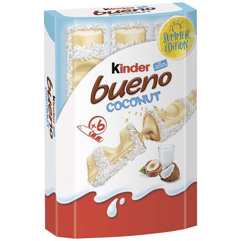 boohoo on X: Coconut Kinder Bueno's are coming to the UK 🥥   / X