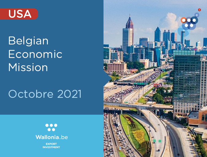 L’AWEX vous invite à participer à une mission économique qui se déroulera aux Etats Unis (Atlanta, Boston, New-York) du 2 au 9 octobre 2021, sous la présidence de S.A.R. la Princesse Astrid.
bit.ly/3dZ4Iv3 
<a href="/AWEX_Belgium/">Wallonia Export & Investment Agency</a> #BEmissionUSA
