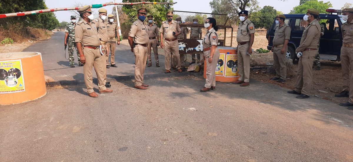 आगामी त्रिस्तरीय पंचायत चुनाव-2021 के दृष्टिगत दिनांक 28.04.21 को पुलिस अधीक्षक, सोनभद्र श्रीमती सुधा सिंह द्वारा सुअरसोत बार्डर, थाना मॉची की चेकिंग किया गया तथा सम्बन्धित को आवश्यक दिशा-निर्देश दिया गया। इस मौके पर CO सदर सहित अन्य आलाधिकारी/कर्मचारीगण मौजूद थें
#UPPolice