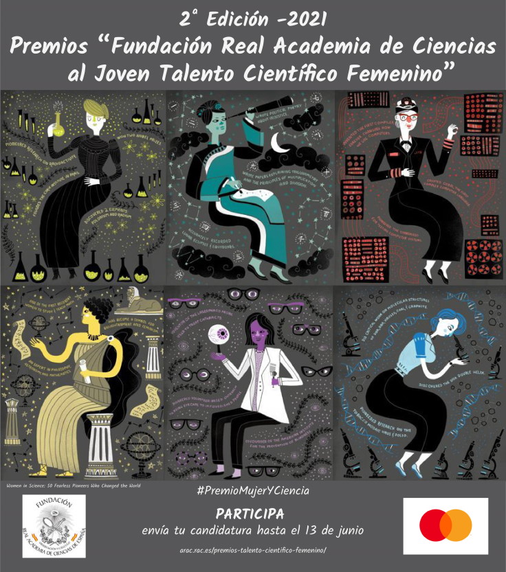 RT <a href="/InstMujeres/">Instituto de las Mujeres</a>: 👩‍🔬 🏆 La Fundación Real Academia de Ciencias de España convoca la 2ª edición de sus premios al Joven Talento Científico Femenino. 

📆 Puedes enviar tu candidatura hasta el 13 de junio. 

Más información: arac.rac.es/premios-talent…