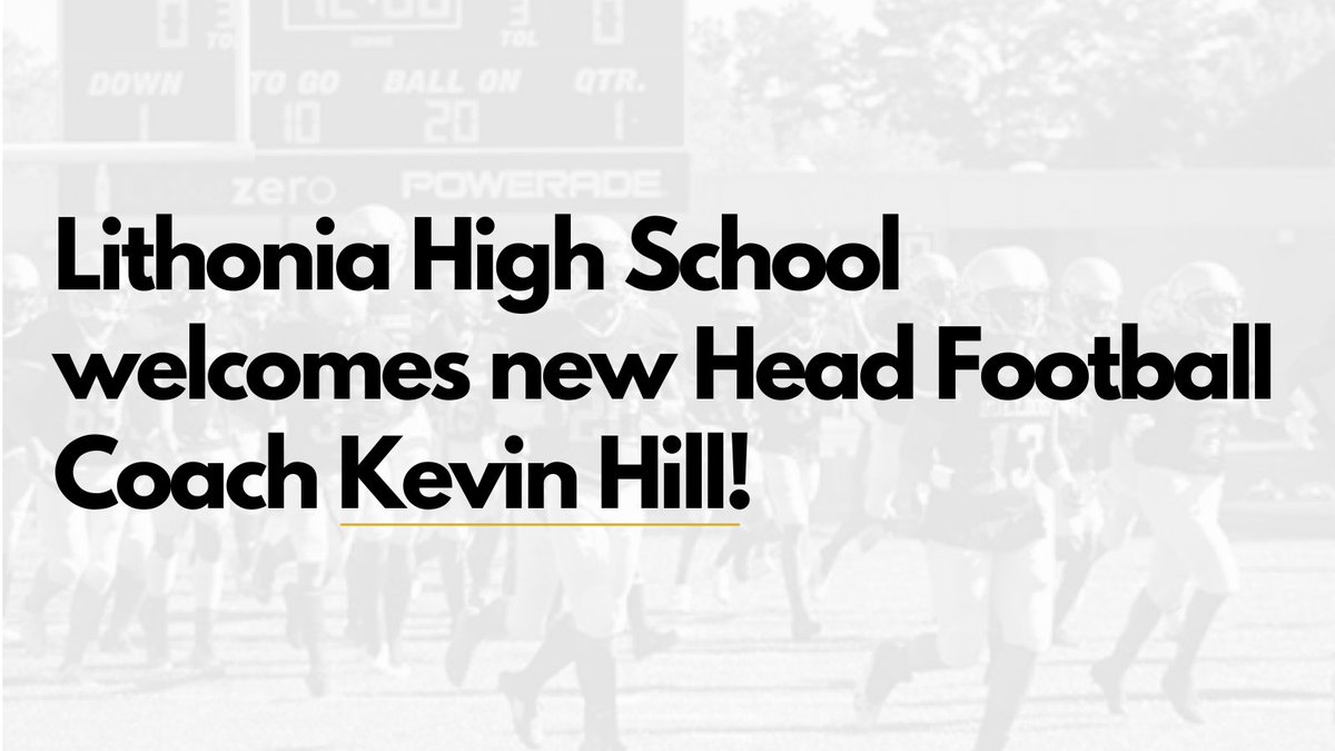 Lithonia HS Library Media Center (@lithonialibrary) on Twitter photo Welcome and congrats to <a href="/LithoniaHigh/">Lithonia High School</a>'s new head football coach <a href="/Iamcoachkhill/">Kevin Hill</a> Kevin Hill! 🏈 Welcome and congrats to <a href="/LithoniaHigh/">Lithonia High School</a>'s new head football coach <a href="/Iamcoachkhill/">Kevin Hill</a> Kevin Hill! 🏈