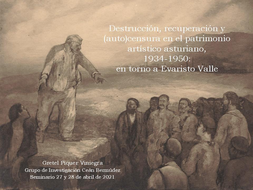 CelestialCya's tweet photo. 2ª jornada del seminario "Arte mueble perdido en Asturias. De la Guerra de la Independencia a la Guerra Civil" organizado por el Grupo Ceán Bermúdez de la Univ. de Oviedo.
A las 16.00 h, con Gretel Piquer en torno a la figura de Evaristo Valle. Link Teams: https://t.co/EbFHhVCDf5 https://t.co/zIJPGIg8S6