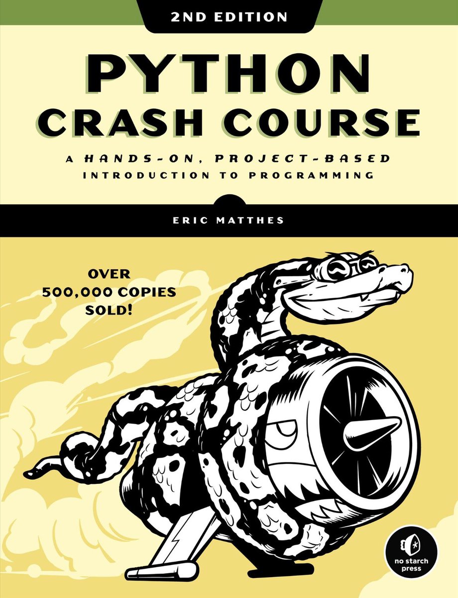 TechShopKSA's tweet image. Best books to learn and build applications in #Python:
amzn.to/3vgpQCW
#CodingBooks #DSBooks #DataScience #MachineLearning #AI #BigData #Coding #DataScientists