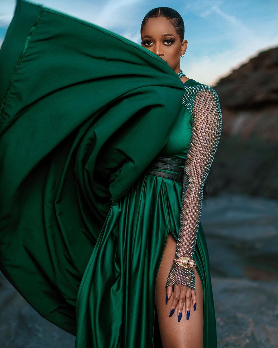 UnwrapO's tweet photo. What do y'all think about Maria Nepembe 's Zuriel by Luis Munana fit? Doesn't she just look fabulous? #unwrapinteractions #unwrapnews https://t.co/H5BVUfo9Je