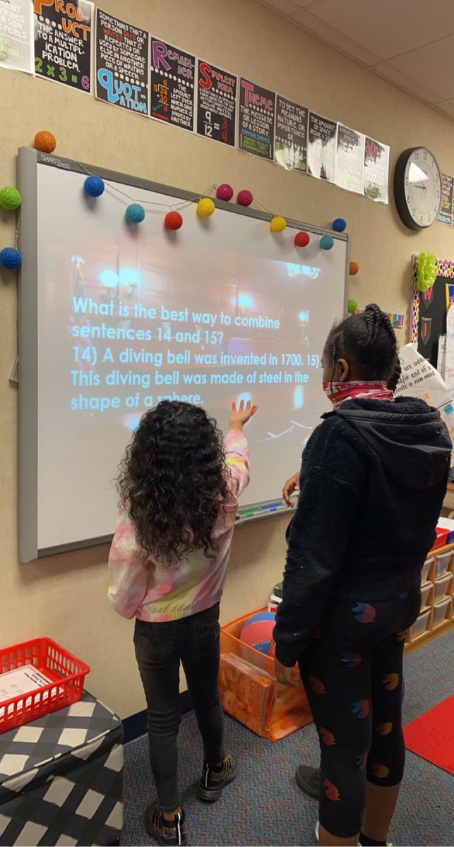 Law and Order music in the background and students defending their answers, court-style. (yes, that is a Harry Potter robe)