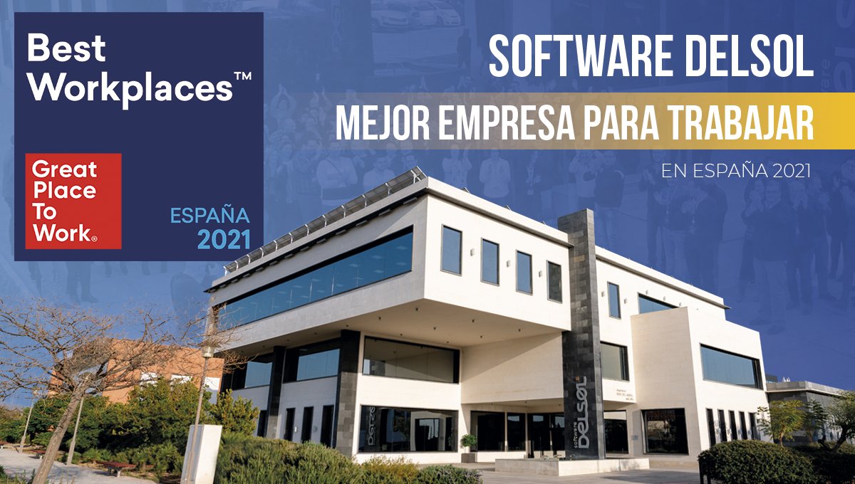SOMOS LA MEJOR EMPRESA PARA TRABAJAR EN ESPAÑA.

El equipo de Software DELSOL quiere compartir la alegría de quedar primeros en el ranking Great Place To Work en empresas de entre 50 y 500 empleados.

#BestWorkPlaces21