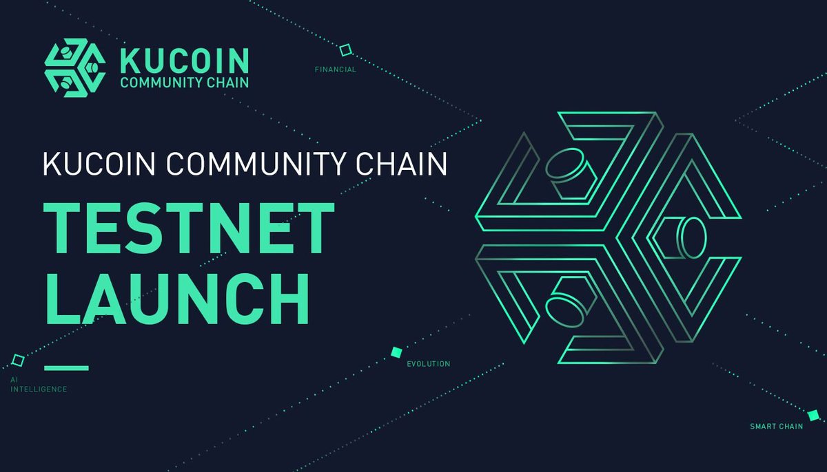 kucoincom's tweet image. #KuCoin Community Chain (KCC) Testnet is Now Live!

#KuCoinCommunityChain #KCC is a high-performance and decentralized public chain to provide users with a more high-speed, convenient, and low-cost blockchain experience.

Details: kucoin.com/news/en-kucoin…