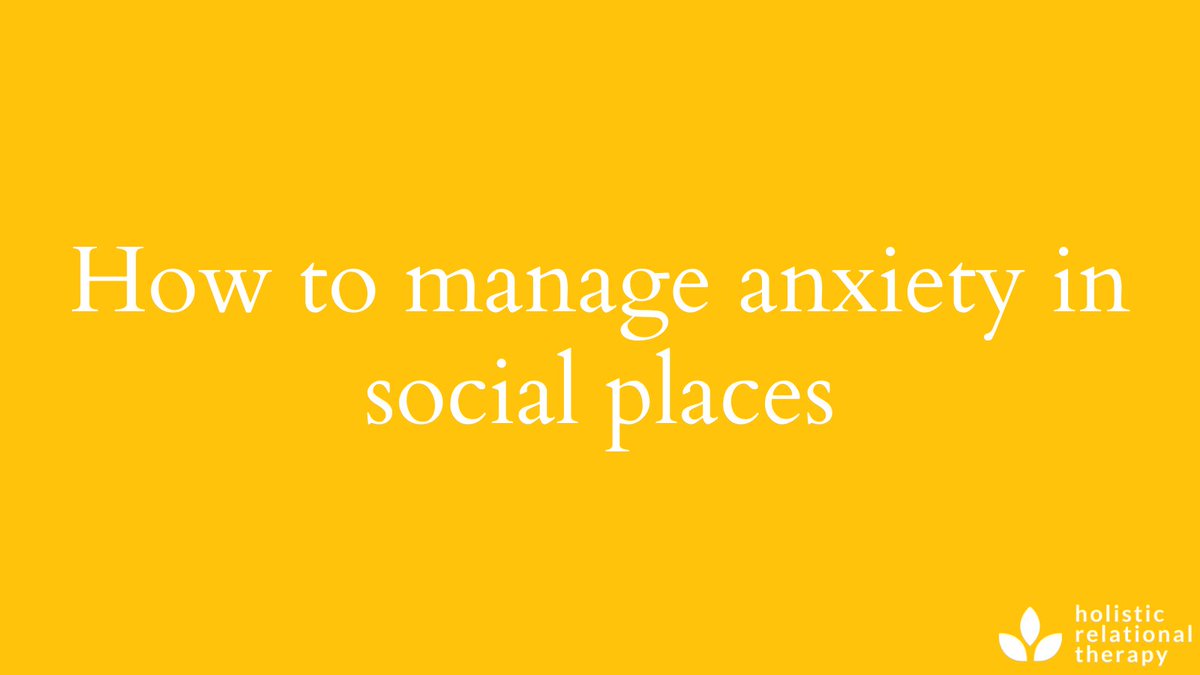 Happy Wednesday Tweeps!!Today, we're going to share tips on how to manage anxiety in social places. Share this far and wide. You may help someone in your TL.: