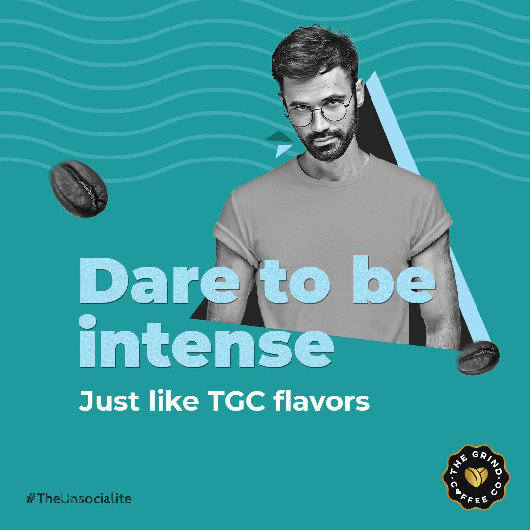 No other coffee will be as intense as ours, it's also more intense than your desire to stay in. #BeAnUnsocialite

Order yours from:  bit.ly/3g3ceXr 

#coffeelovers #specialtycoffee #instacoffee #coffeeaddict #thegrindcoffee #anaromaticaffair #indiancoffee #coffee