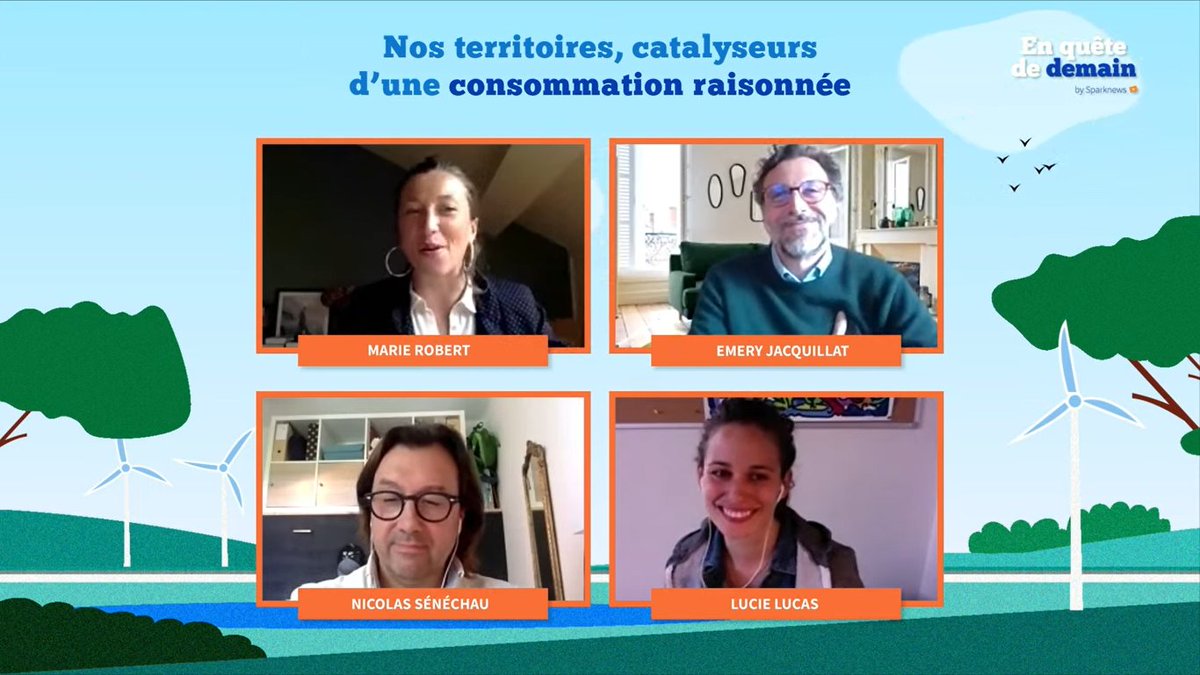 #EnQueteDeDemain 🛒 Nos territoires, catalyseurs d’une consommation raisonnée. #ODD12

Lucie Lucas, porte-parole <a href="/onestpret/">On Est Prêt</a> "Quand on décide de devenir acteur de sa vie et de sa consommation, il faut chercher un petit objectif, quelque chose d’atteignable, pour ne pas être déçu."