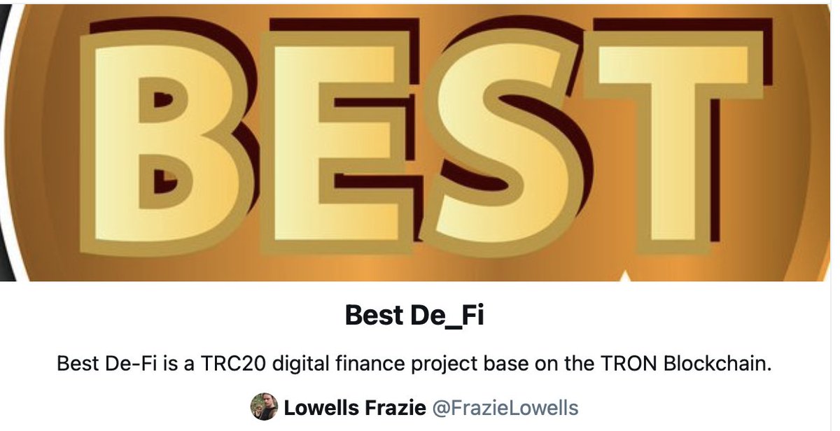 Congrats to #RiceQuant included in "BestDe_Fi list".

Thanks @FrazieLowells.

We will work harder to build #RiceQuant