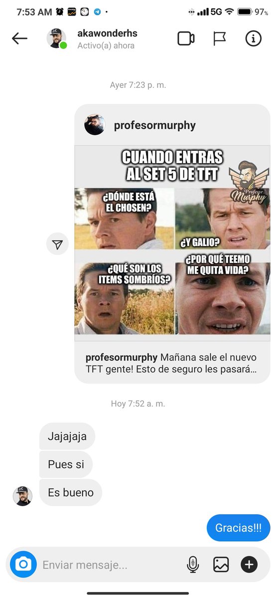 Día histórico! El maravilloso <a href="/AKA_Wonder/">AKAWonder</a> ha respondido a mi meme!!! 😱😱😱😱