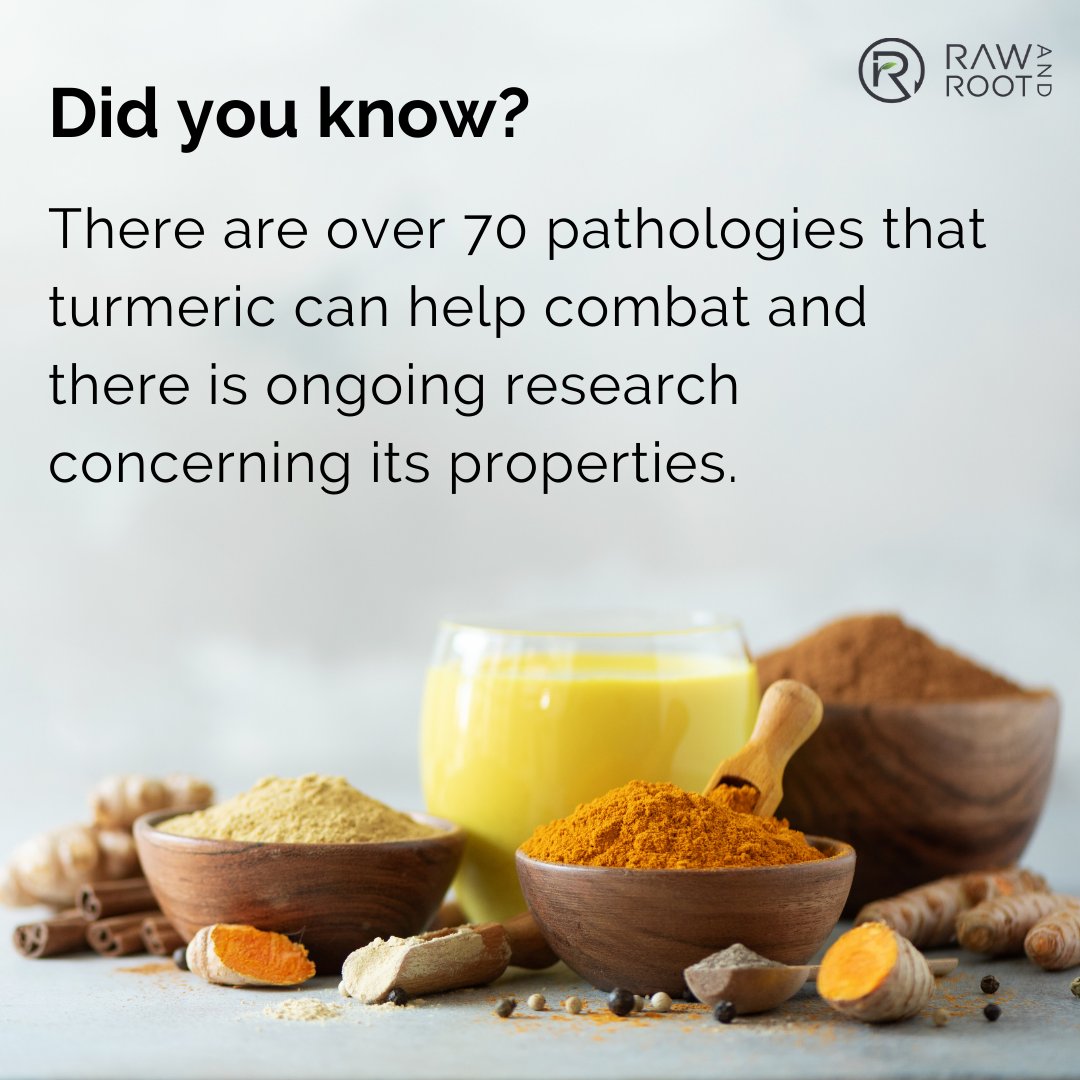 RawAndRoot's tweet image. It's hard to believe that such a small ingredient can pack so much power, but it does. 

Have you tried out our powdered blend with #turmeric? 🤔

#rawandroot