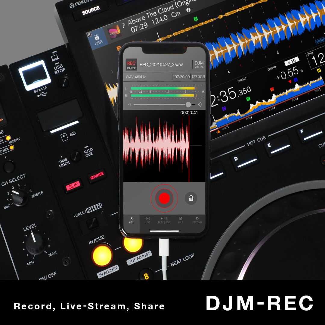 With our latest #DJMREC update, if you use a #CDJ3000 with the #DJMV10 or #DJMV10LF, track titles &amp; artist names can be added automatically to recordings, making it even easier to share tracklists of your mixes on social media

Update to the latest ver. 👉apple.co/3ep6UKI