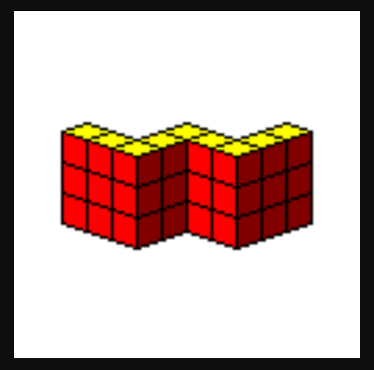 Thus, 3 + (6 × 4) is 27, which is exactly the number of cells in a 3×3×3 cube. So a Copy of a Copy of a Copy. The puzzle was sold with a booklet inside, which displayed 36 standard figures and solutions to be made – however 3 are impossible including the famous “W-Wall”