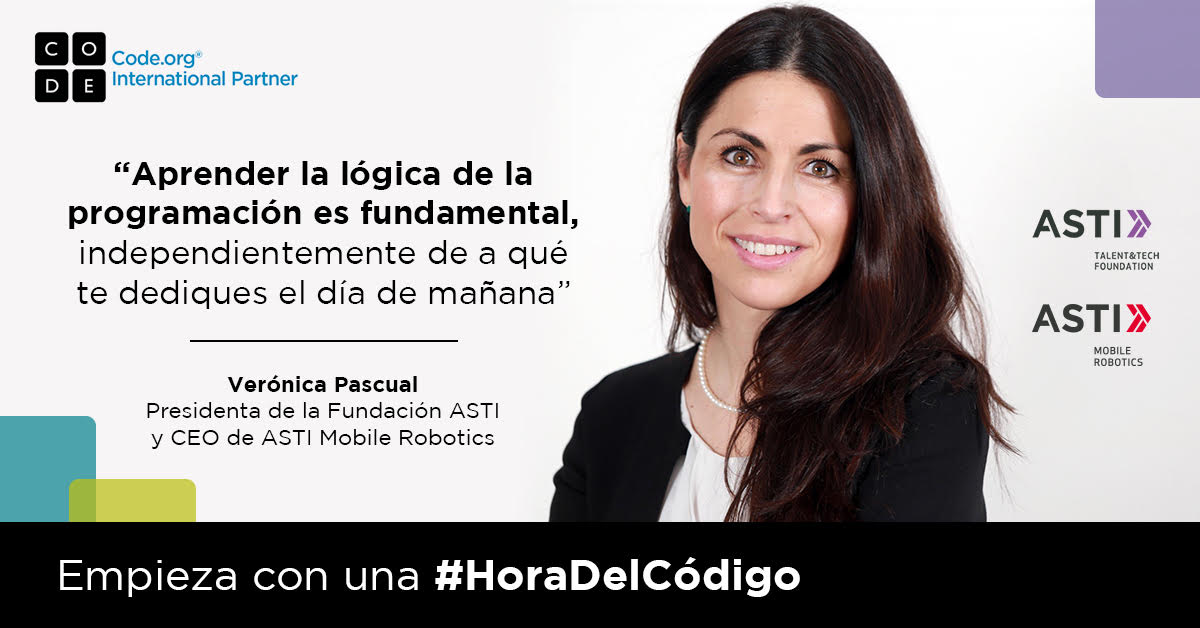 codeorg's tweet image. We’d like to welcome one of our newest international partners from Spain, ASTI Talent &amp;amp; Tech Foundation. We’re excited to work w/ @veronicapascboe &amp;amp; team to bring CS education to Spanish students!

Thanks to @jmalvpal &amp;amp; @fundacionTef for the intro!

astifoundation.com