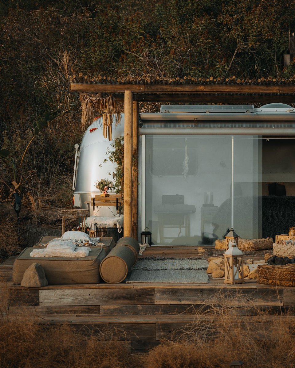 Sometimes you don’t have to go far to have it all to yourself. Located just outside of the city lies this cozy @airbnb tucked in the hills of Malibu. #airbnbpartner