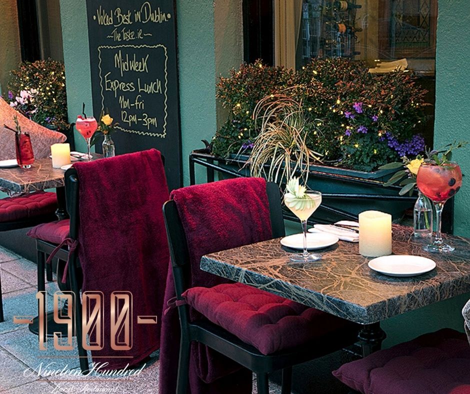 Soon!! 
In the meantime, get planning that catch up with friends! 🍝 🍠 Contact reservations@1900.ie for more information. 
#1900 #Dublin #Harcourtstreet #outdoordining #summer