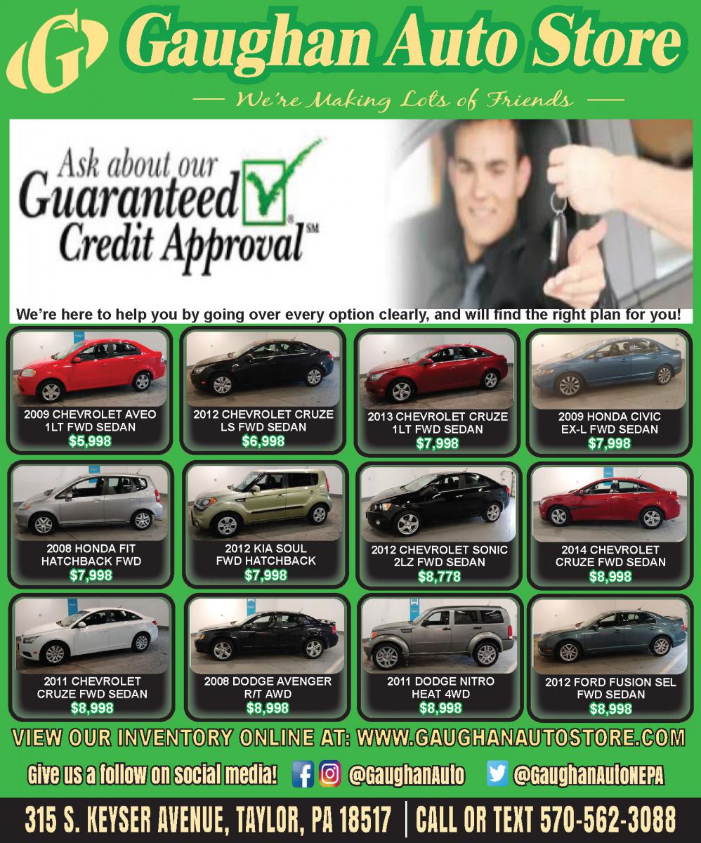 Check out Gaughan Auto Store's ad on page 14 in the new Paper Shop on the stands today!
#cars #trustedlocaldealer #over30yearsinbusiness #315skeyseravetaylor