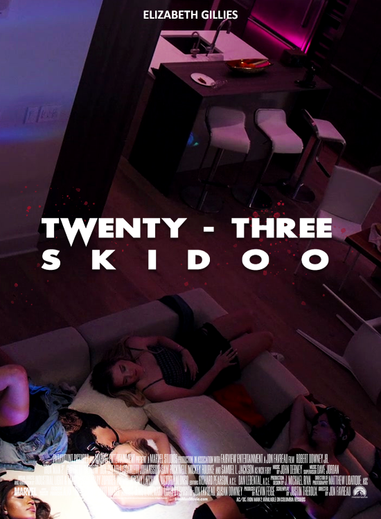 "2.01 - twenty-three skidoo" but make it a classic slasher