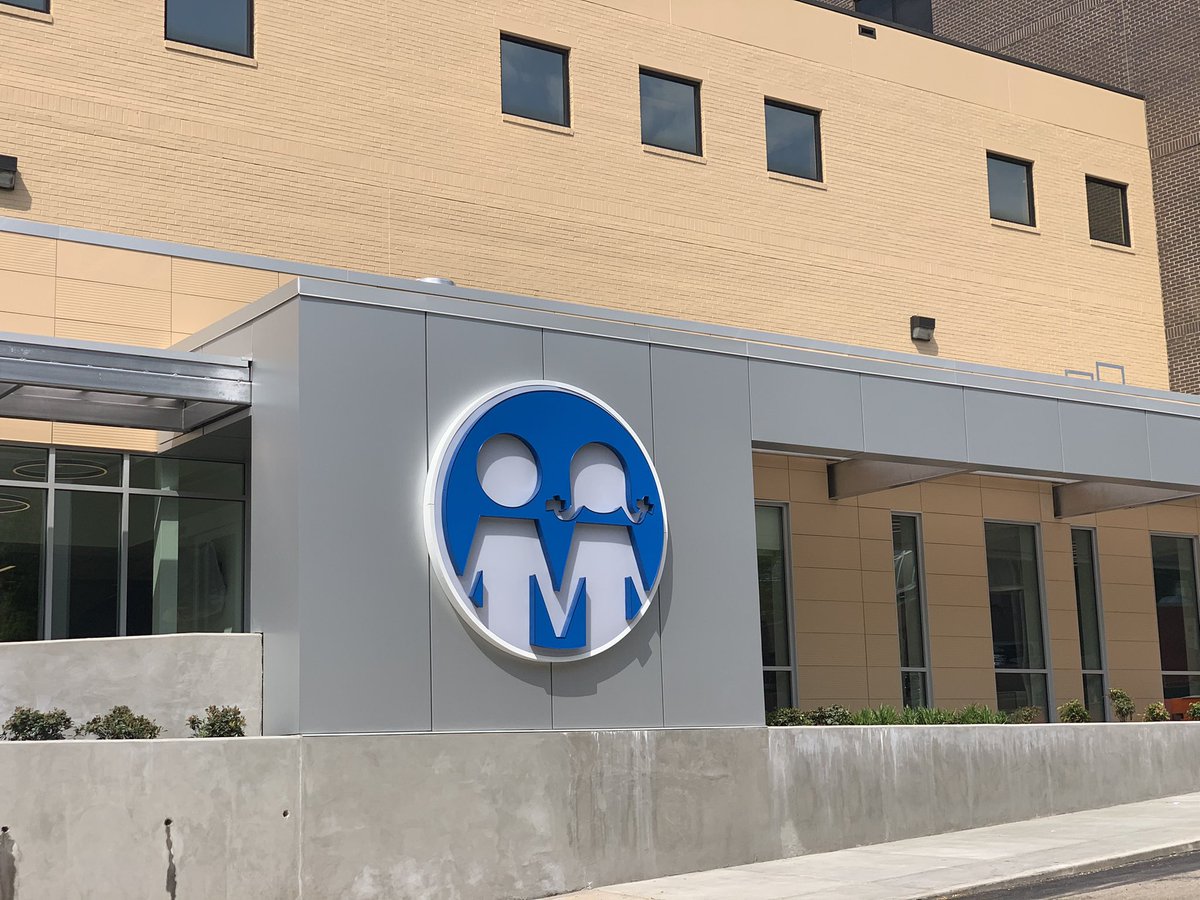 The new entrance to the ER at Children’s Hospital is looking great. We can’t wait until construction is complete.