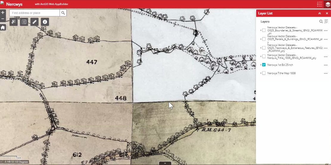 So how are they used? The original sheets (55 of them) are  #georeferenced to the OS master map which matches the historic data to modern survey data - which with an error margin of 2.5 metres matches the historic data very well.